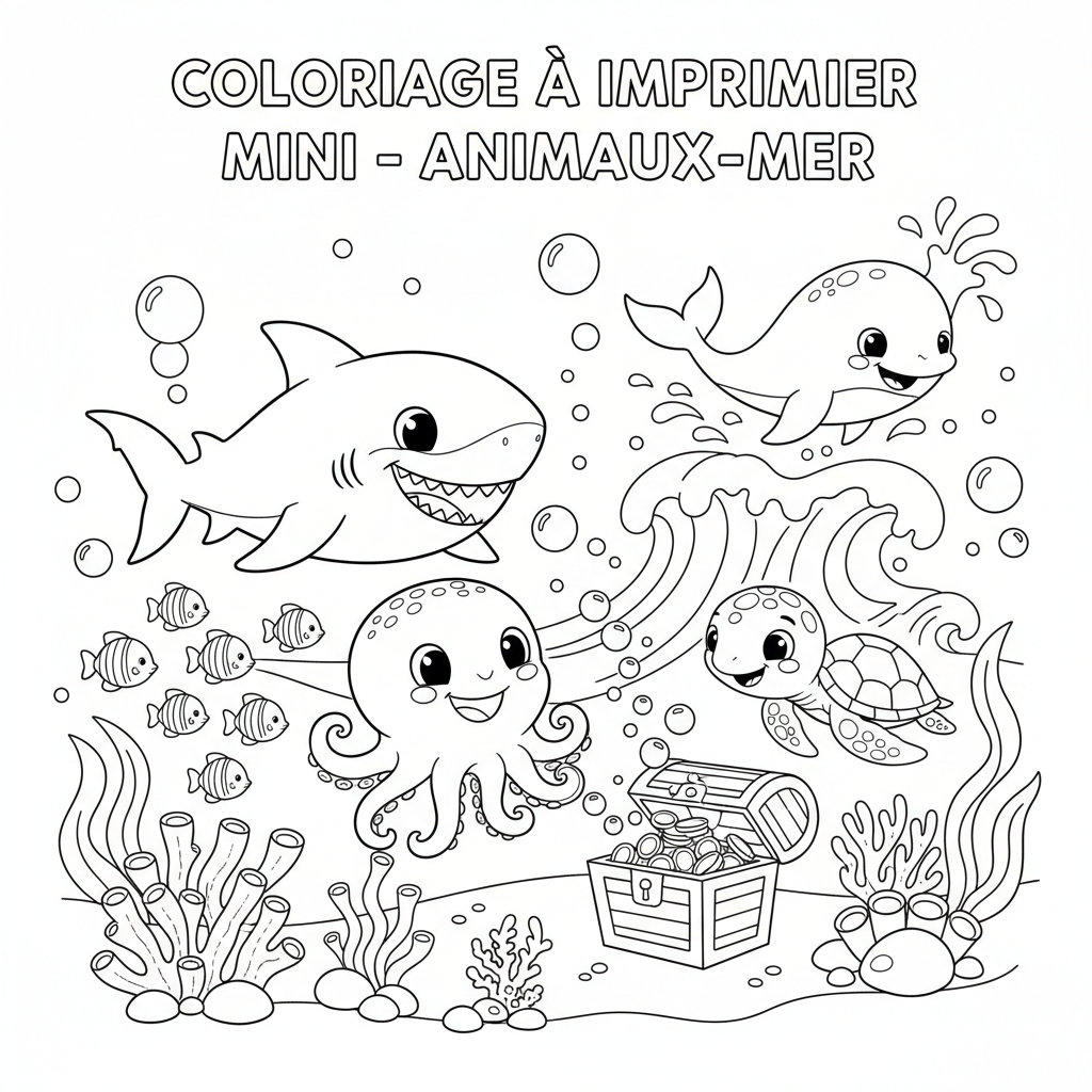 Coloriage coloriage a imprimer mini 5