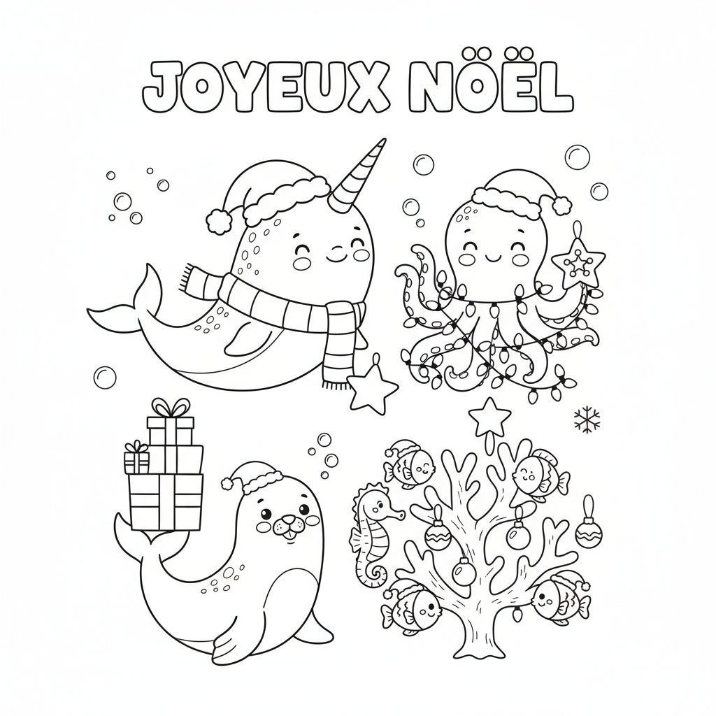 Coloriage coloriage à imprimer noel