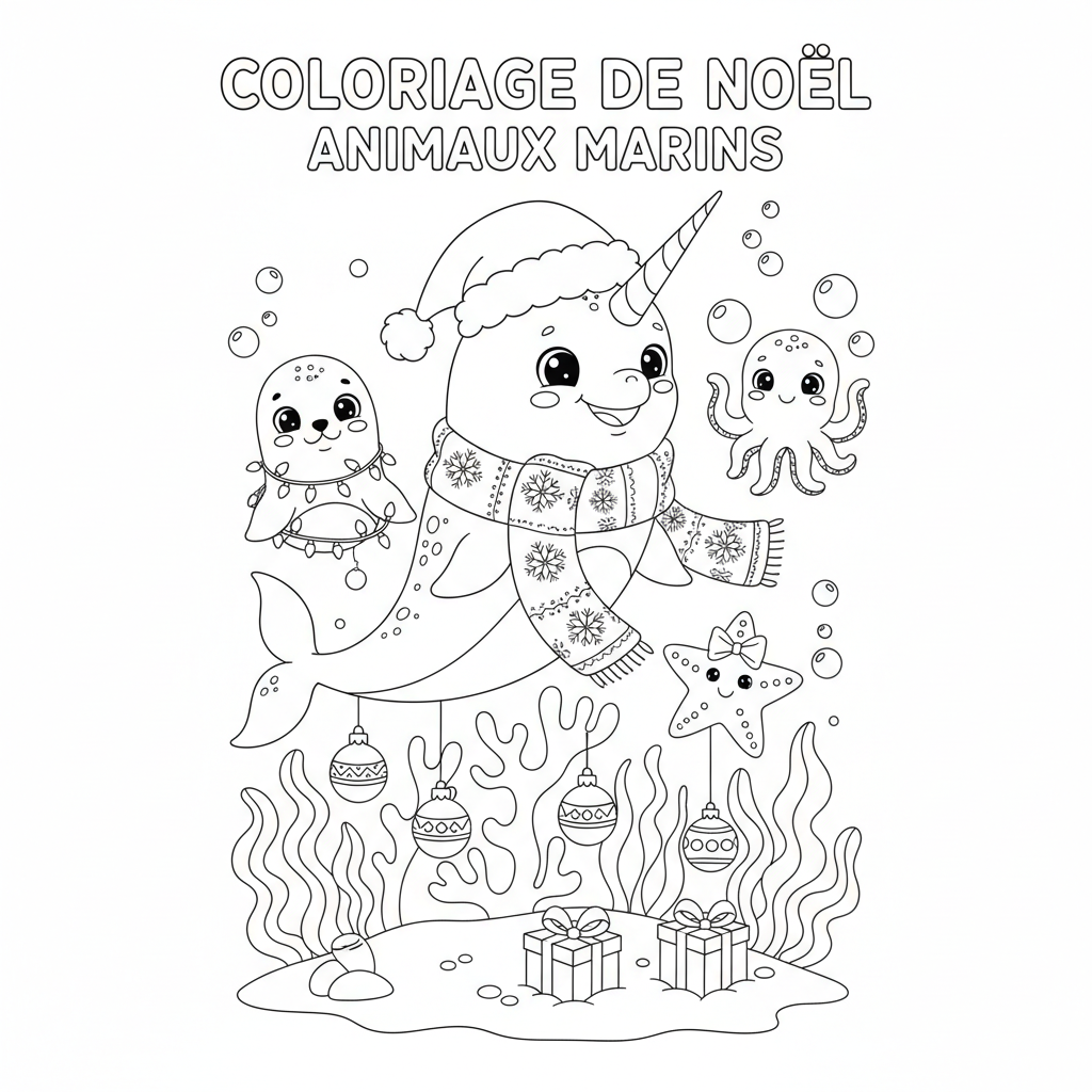 Coloriage coloriage à imprimer noel 4