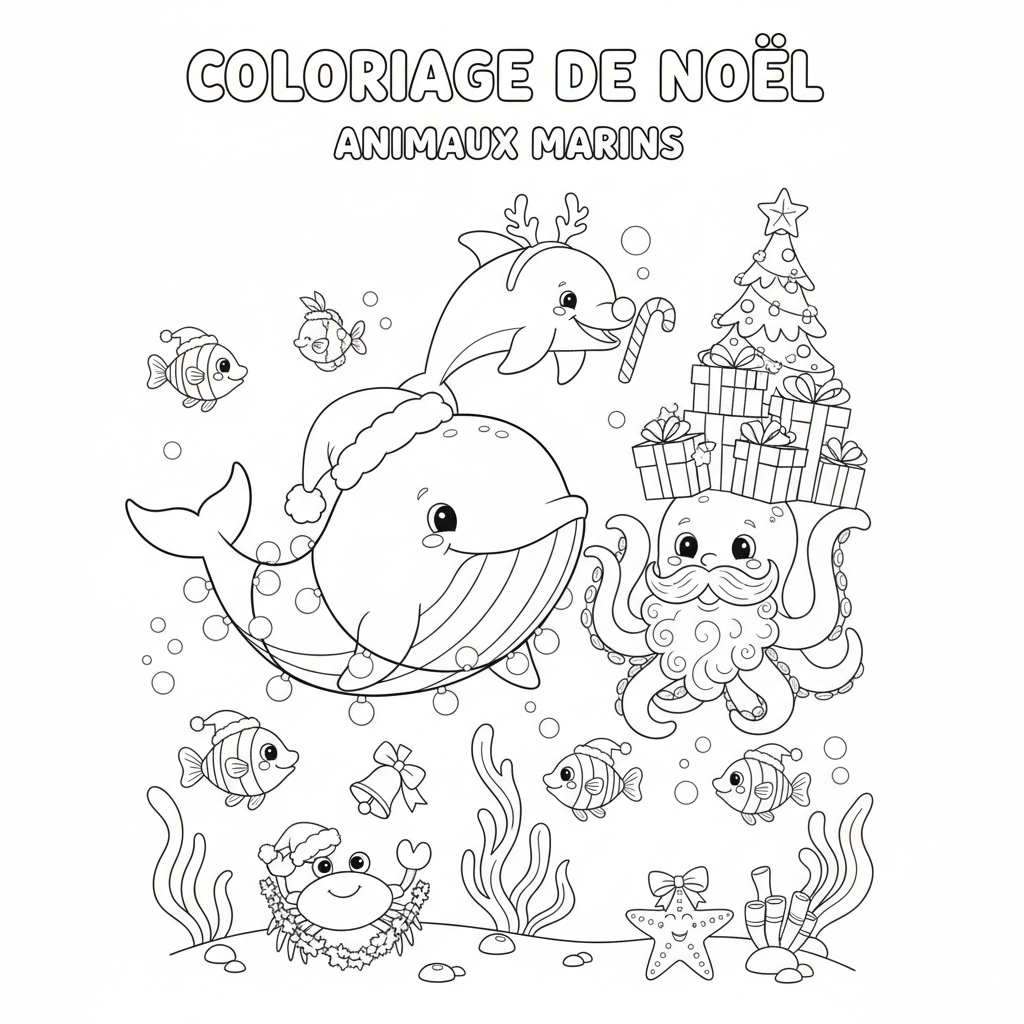 Coloriage coloriage a imprimer noel gratuit 4