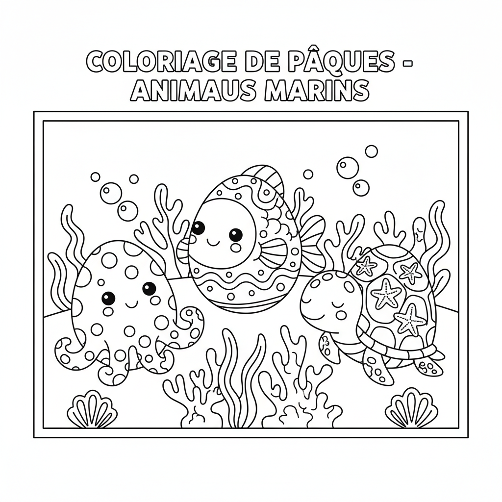 Coloriage coloriage à imprimer oeufs de paques