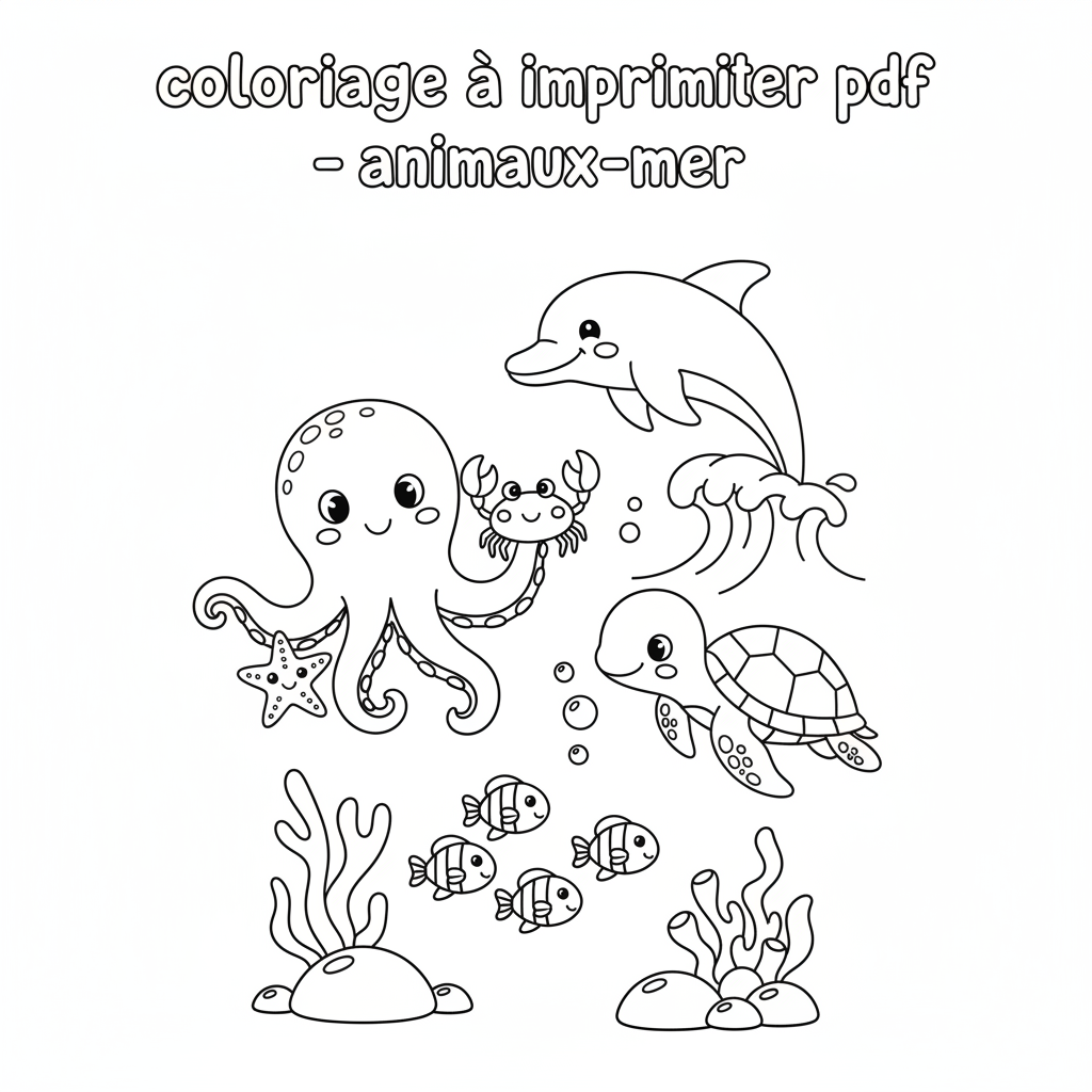 Coloriage À Imprimer Pdf Gratuit à Imprimer