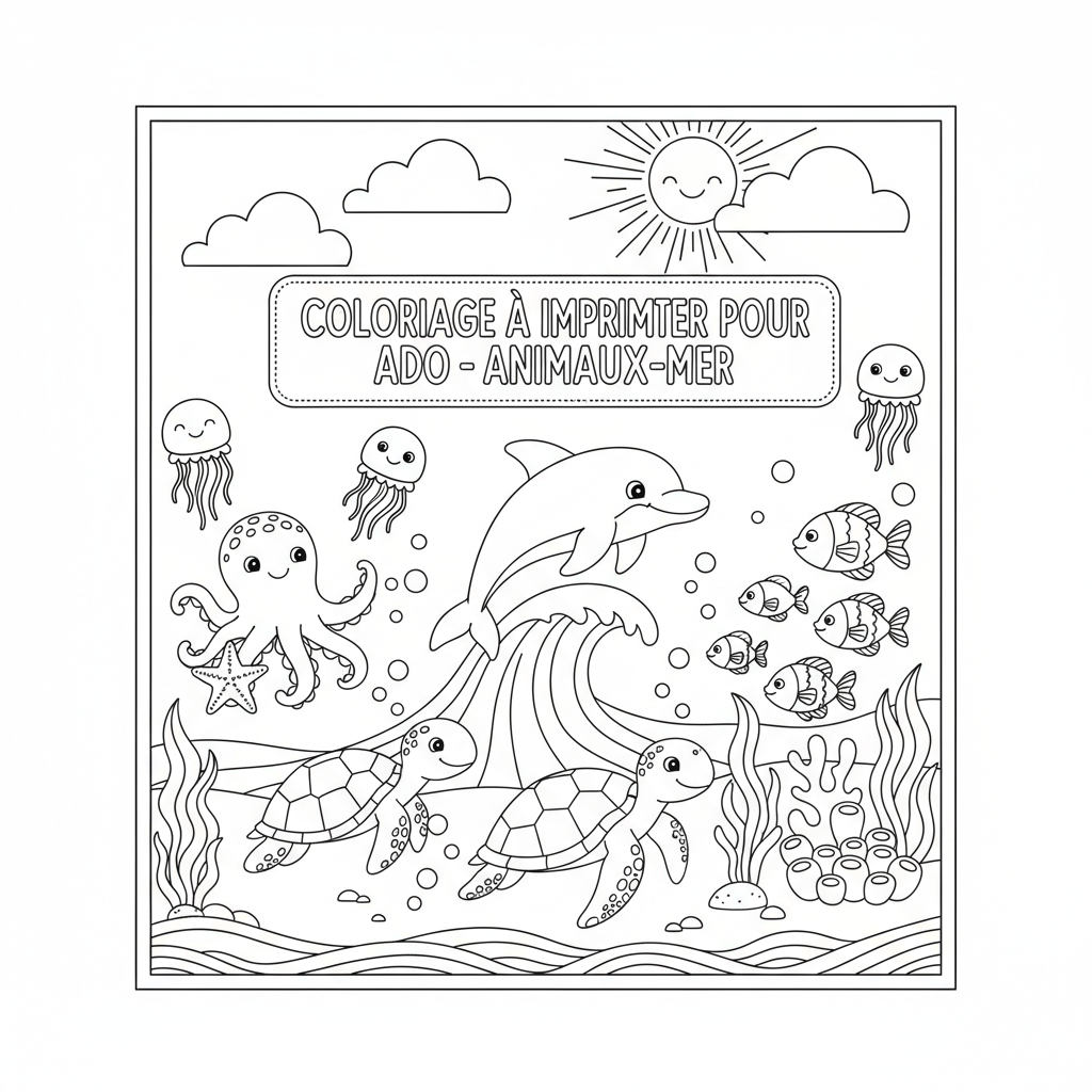 Coloriage coloriage à imprimer pour ado 3