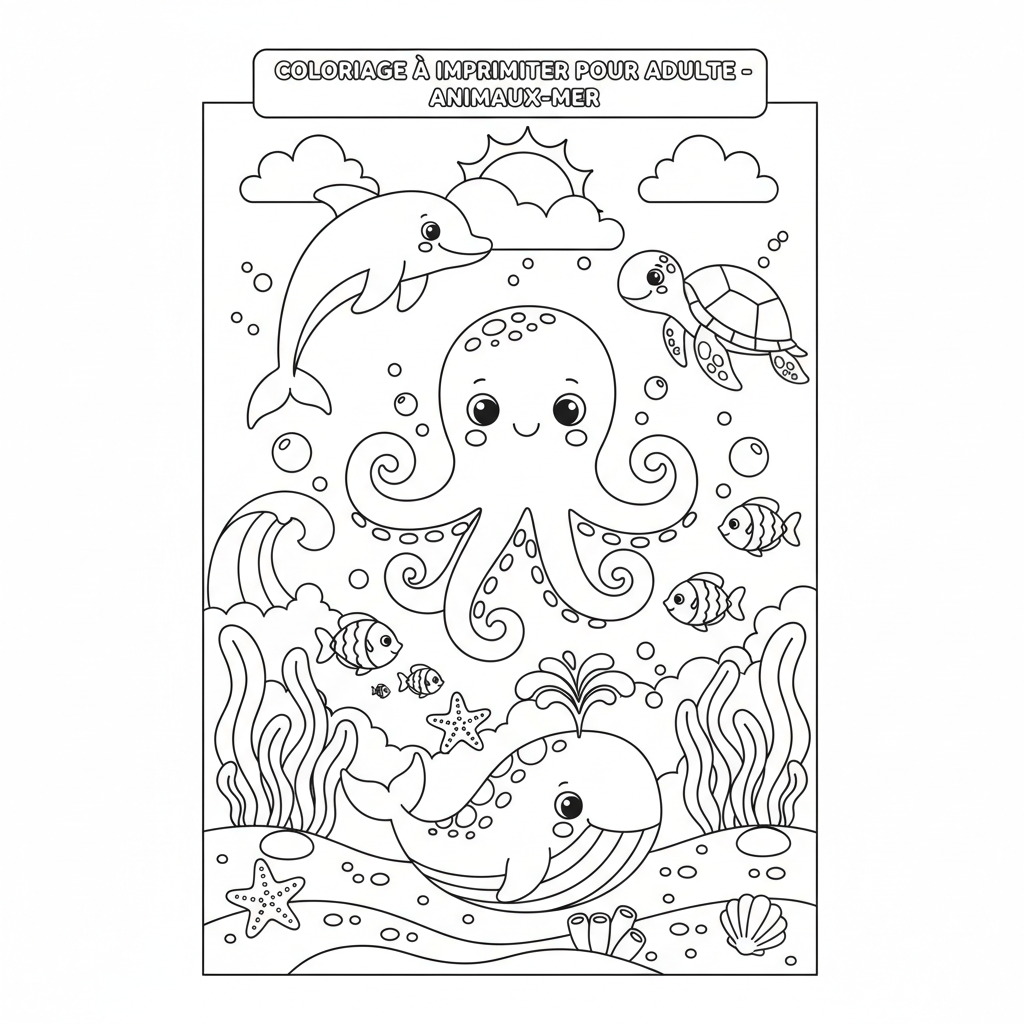 Coloriage coloriage à imprimer pour adulte 3
