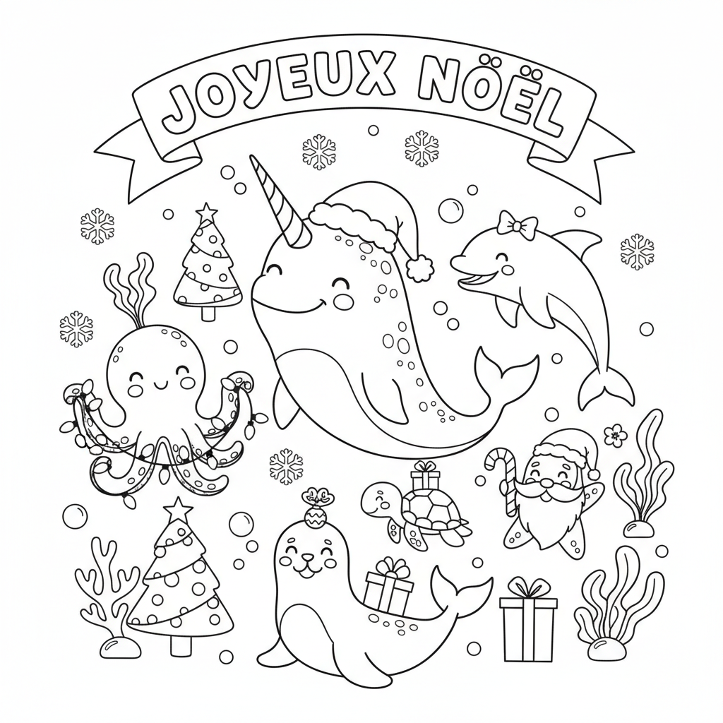 Coloriage coloriage a imprimer pour noel