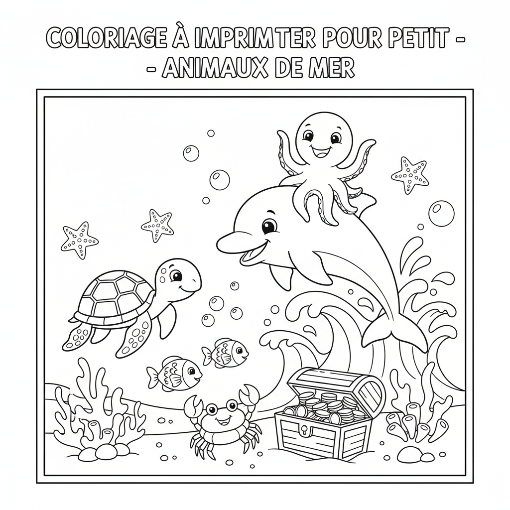 Coloriage coloriage à imprimer pour petit 5