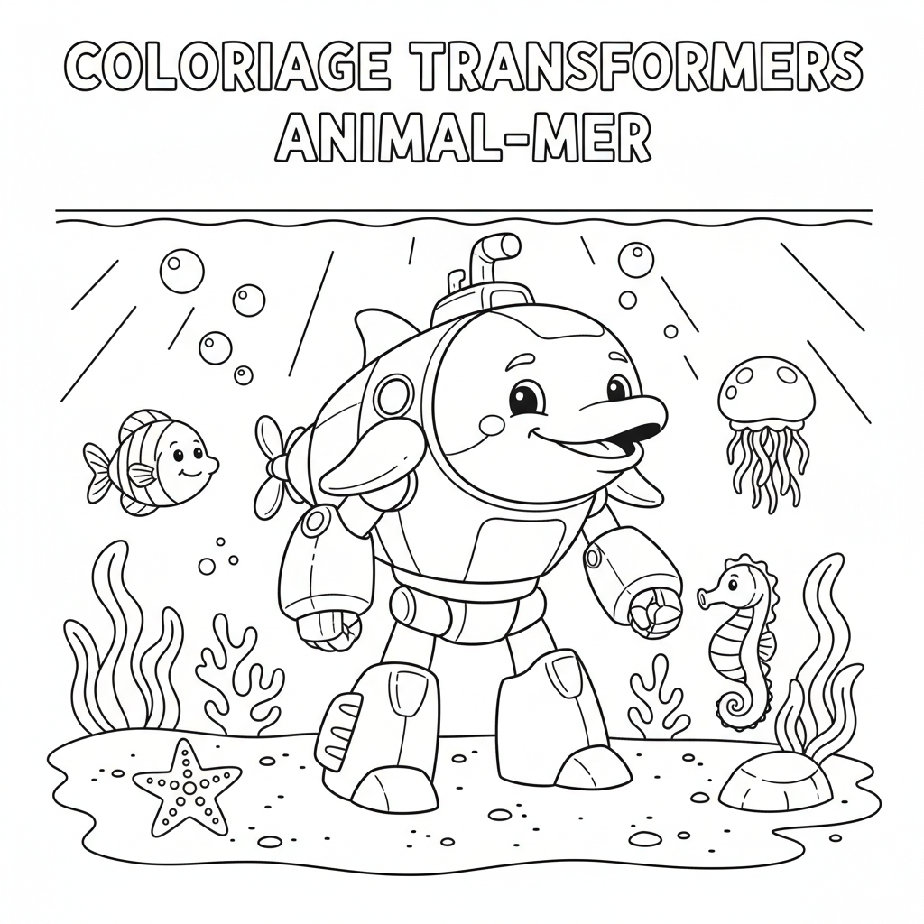 Coloriage coloriage à imprimer transformers 3