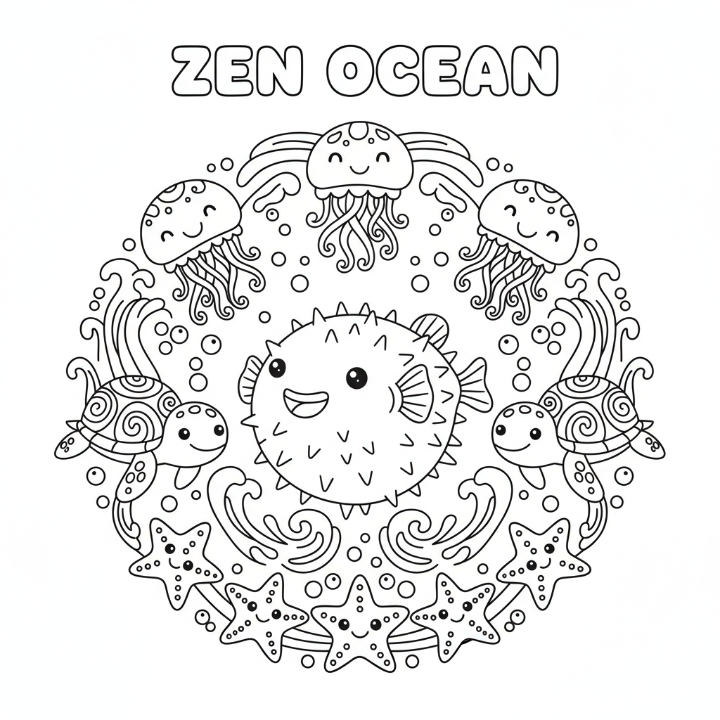 Dessins de Coloriage À Imprimer Zen à Imprimer Gratuitement
