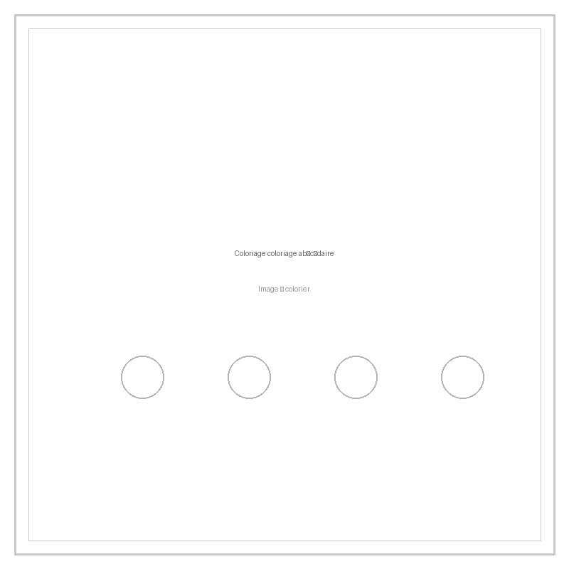 Coloriage Abécédaire Gratuit à Imprimer pour Enfants