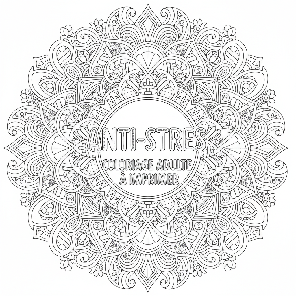 Coloriage coloriage adulte a imprimer 5