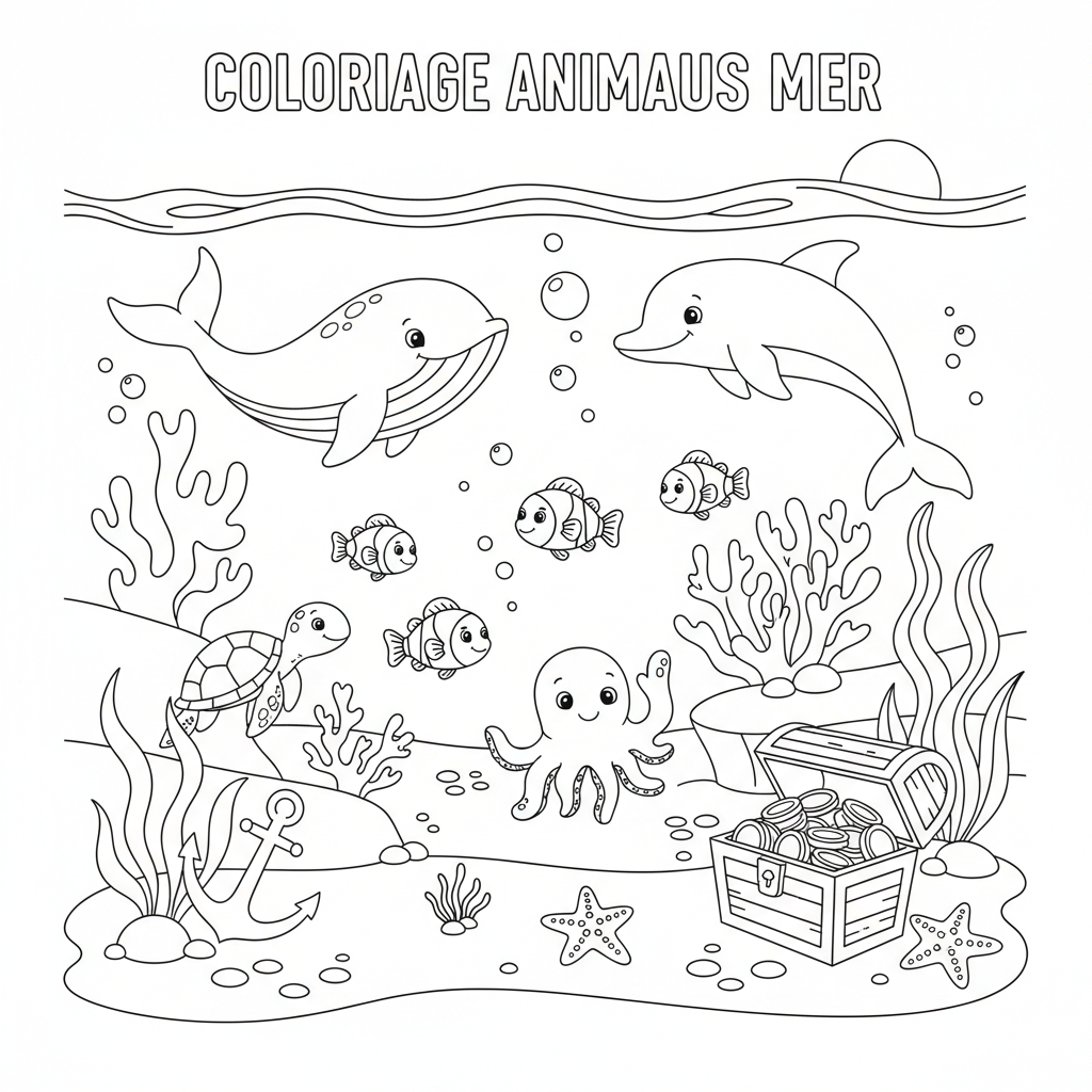 Coloriage coloriage adulte à imprimer paysage 3