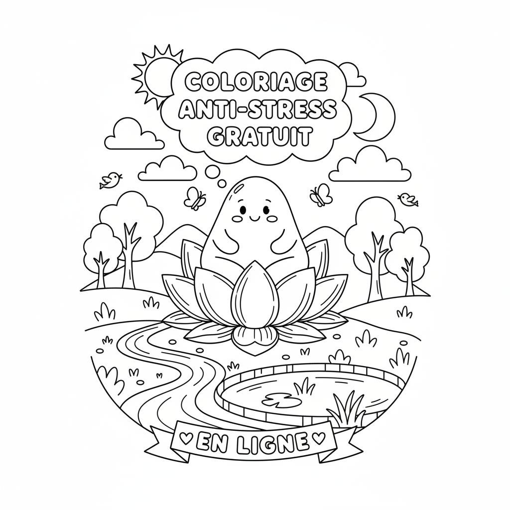 Coloriage coloriage adulte anti stress gratuit en ligne 3