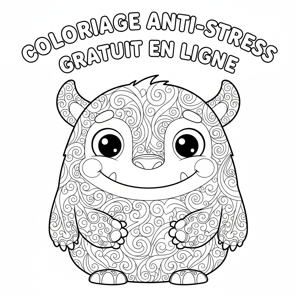 Coloriage coloriage adulte anti stress gratuit en ligne 4
