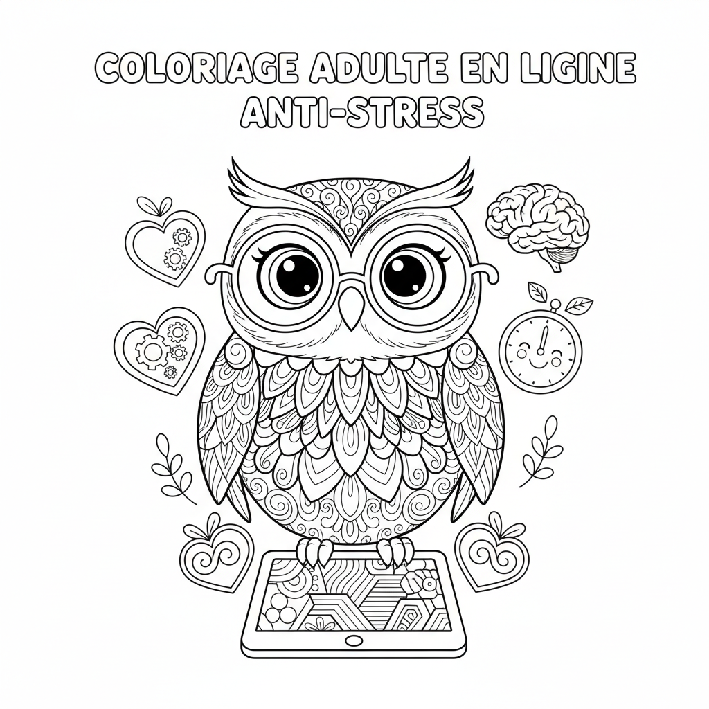 Coloriage coloriage adulte en ligne 4