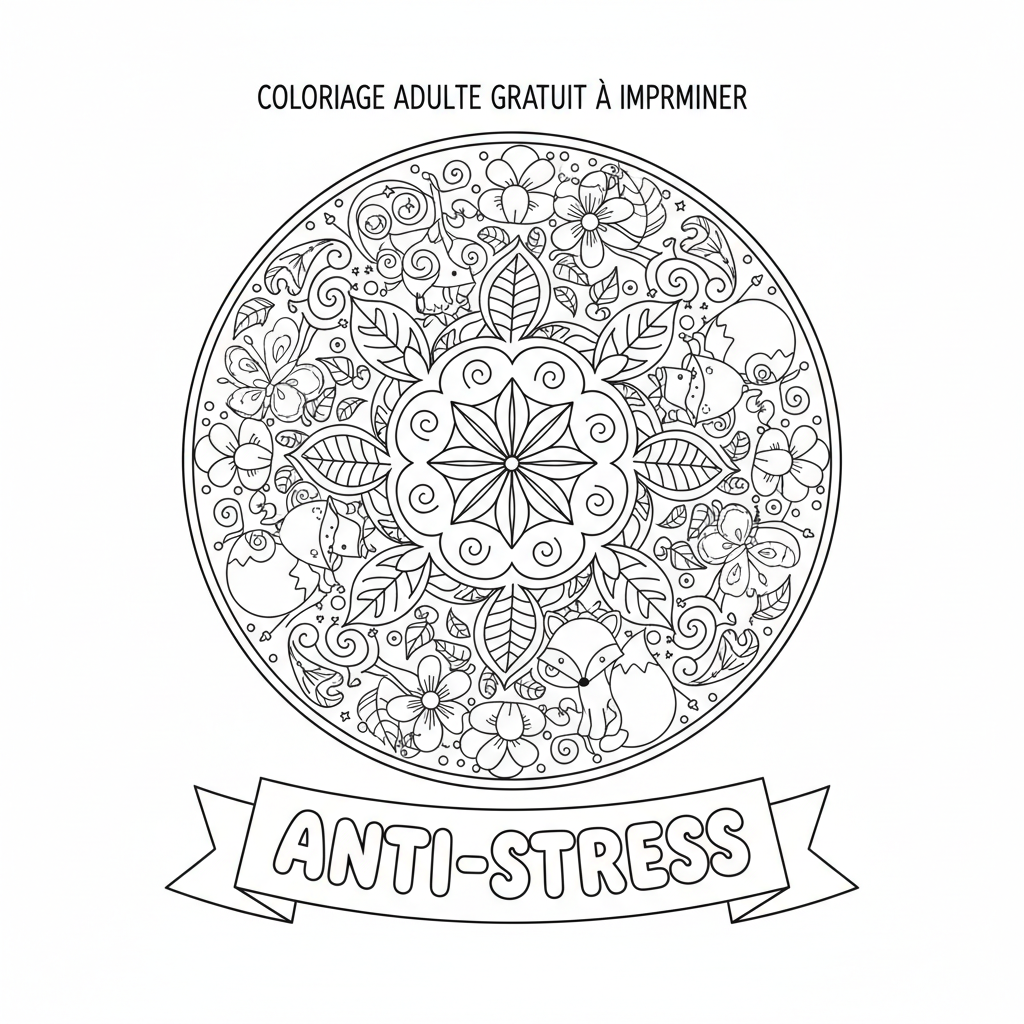 Coloriage coloriage adulte gratuit à imprimer 2