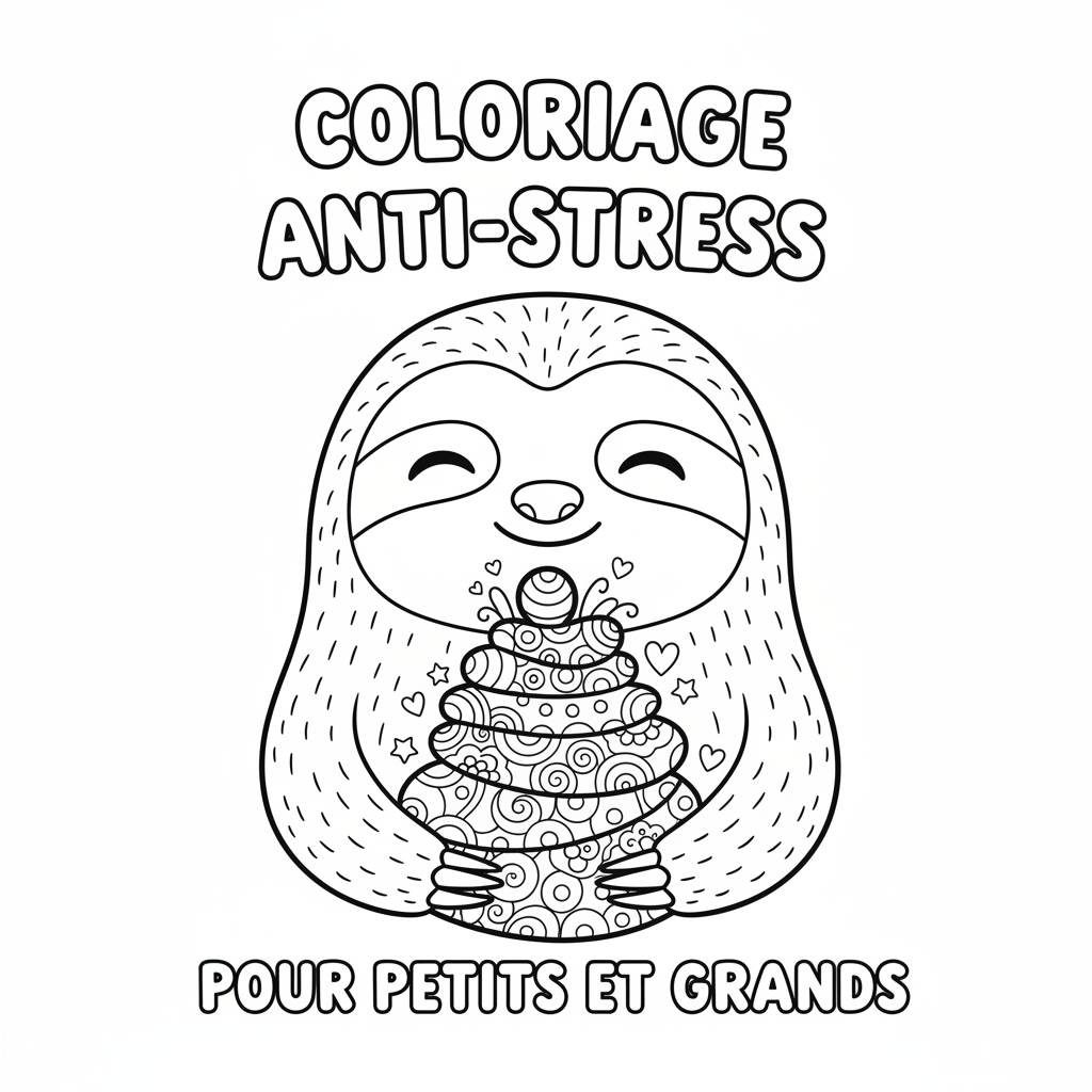 Coloriage coloriage adultes anti stress 4
