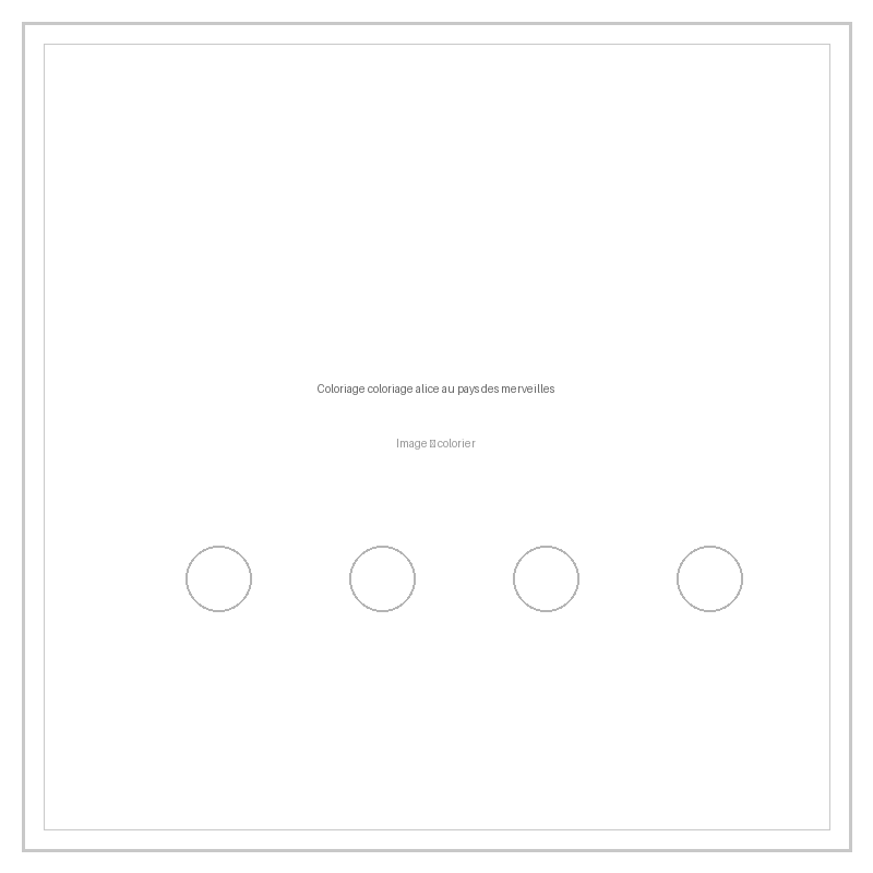 Coloriage coloriage alice au pays des merveilles 4