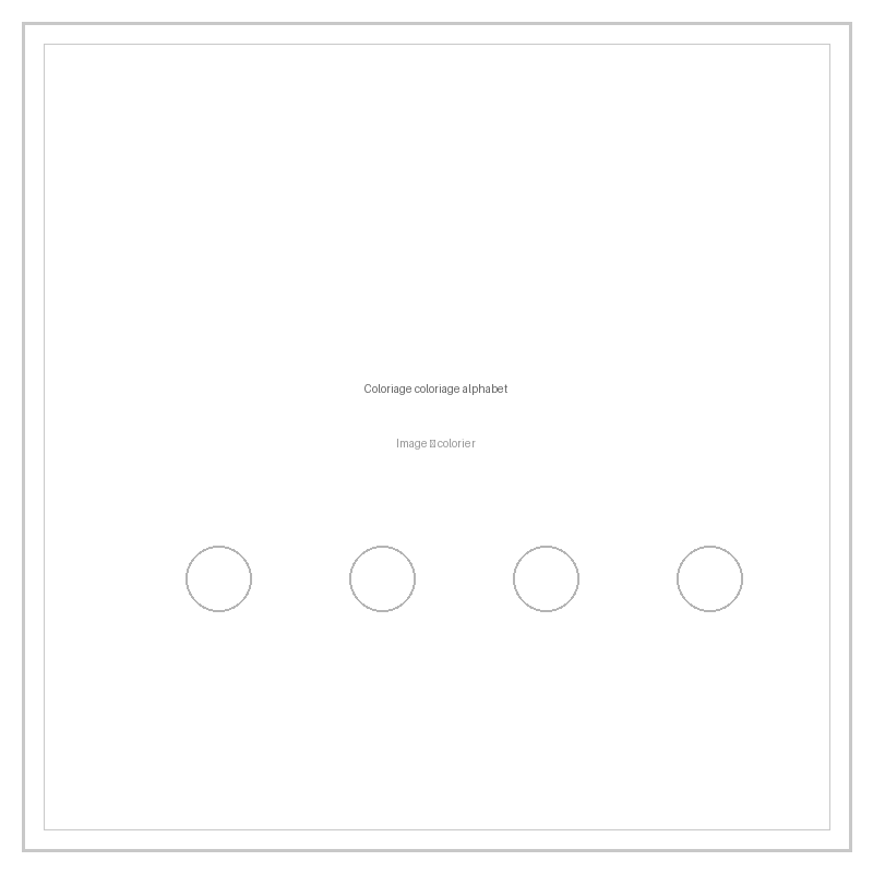 Coloriage coloriage alphabet 3