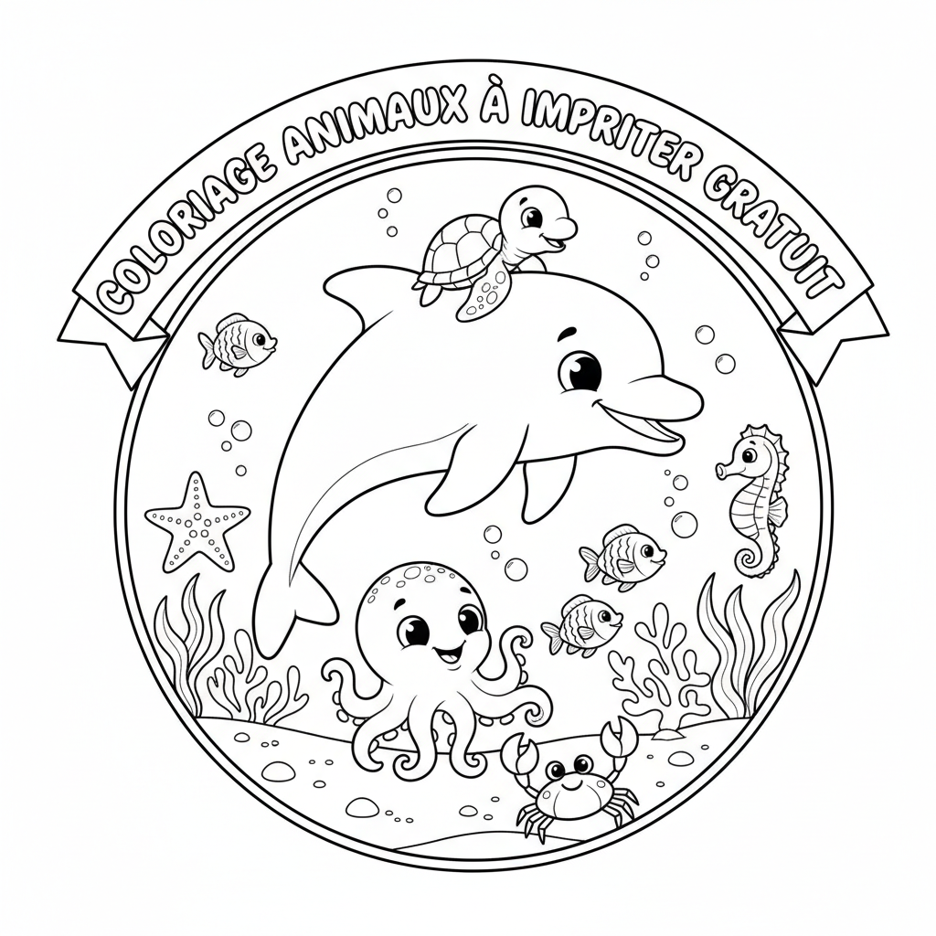 Coloriage coloriage animaux à imprimer gratuit 5