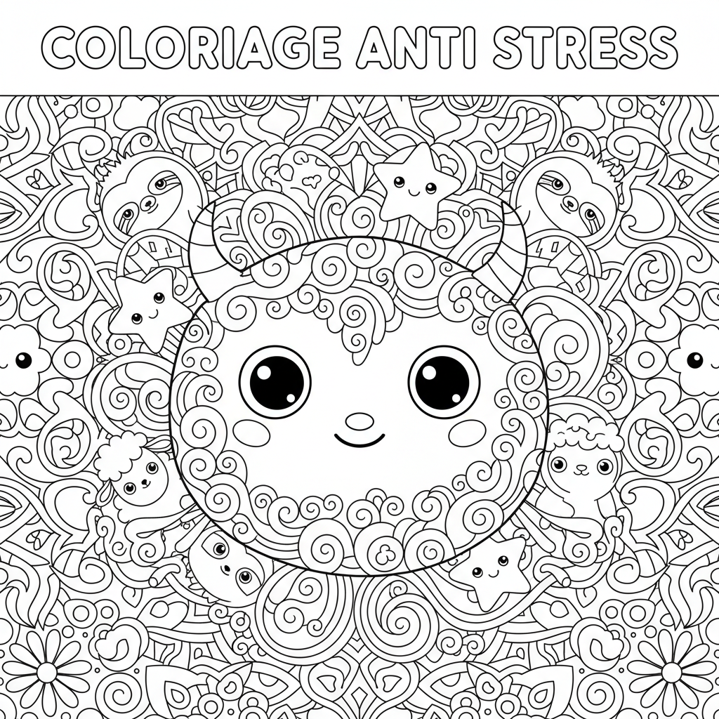 Coloriage coloriage anti stress 4