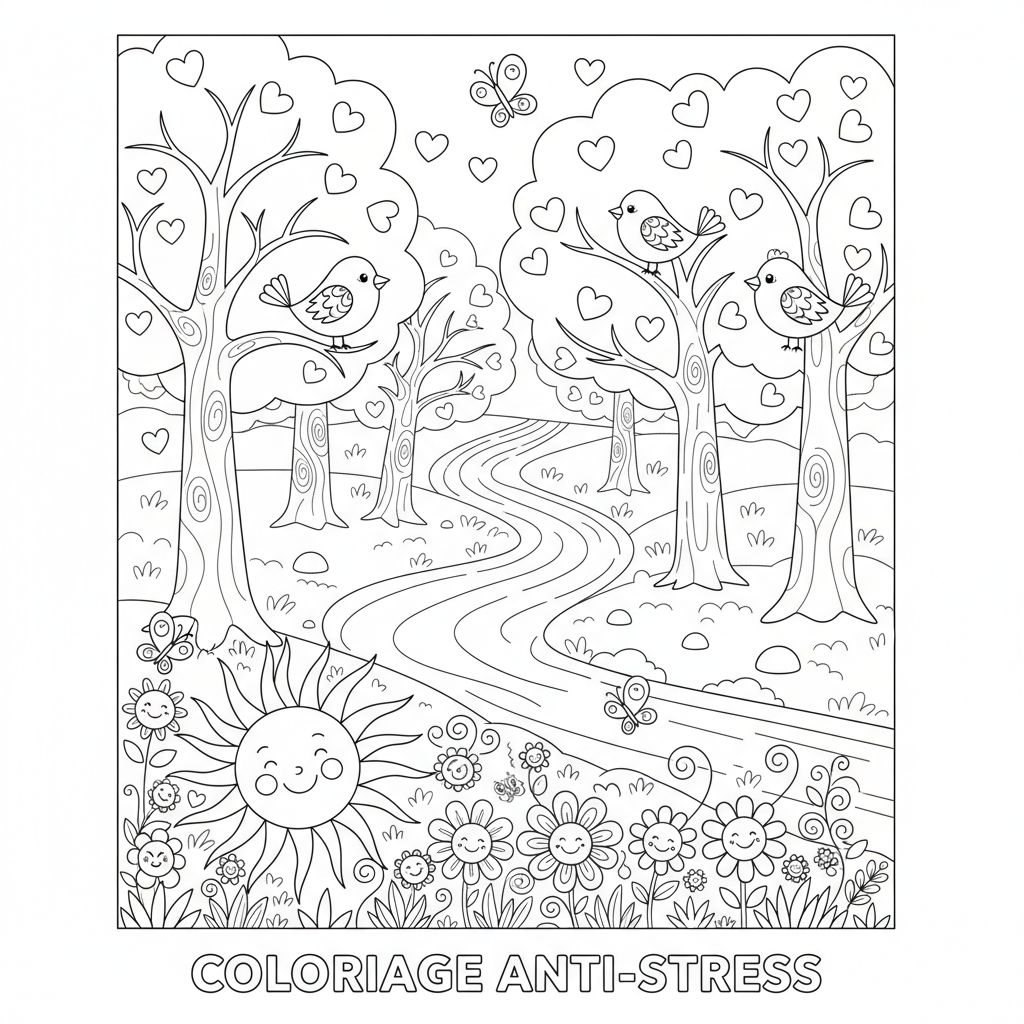 Coloriage coloriage anti stress à imprimer 3