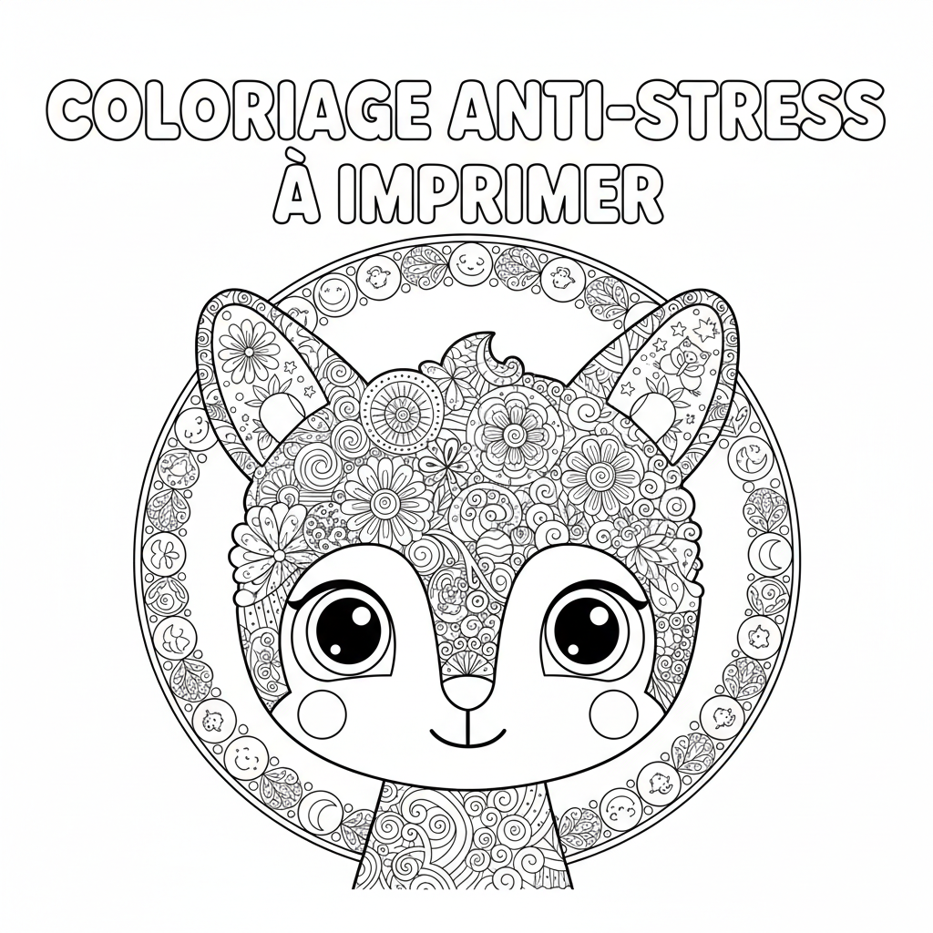 Coloriage coloriage anti stress coloriage adulte à imprimer 4