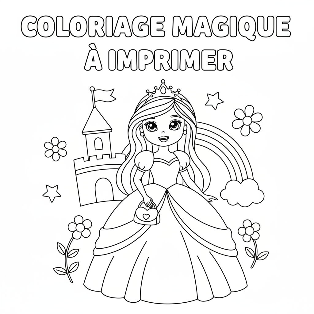 Coloriage coloriage barbie à imprimer pdf