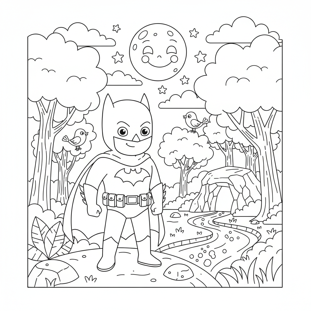 Coloriage coloriage batman 3
