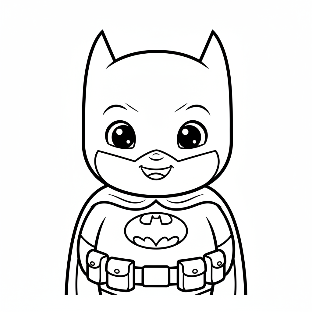 Coloriage coloriage batman à imprimer 4