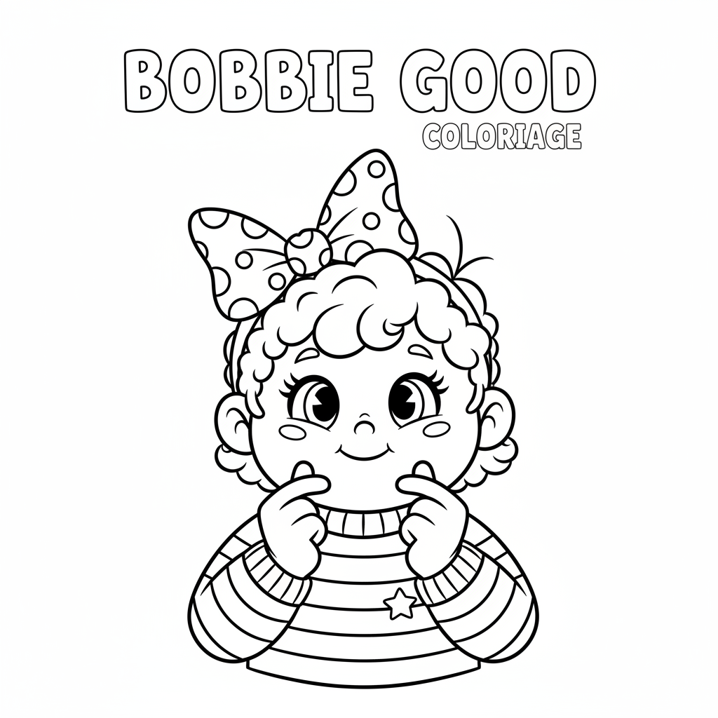 Coloriage coloriage bobbie good 4