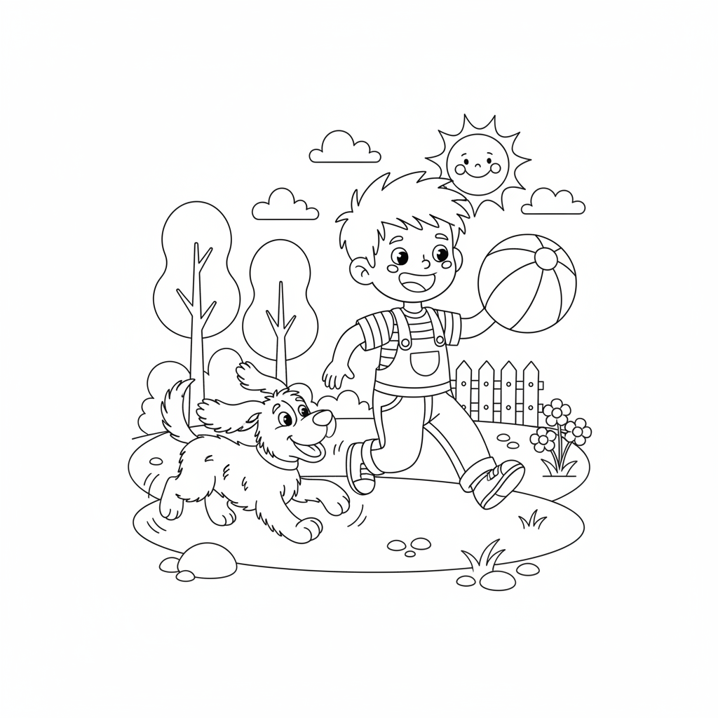 Coloriage coloriage boule et bill 2