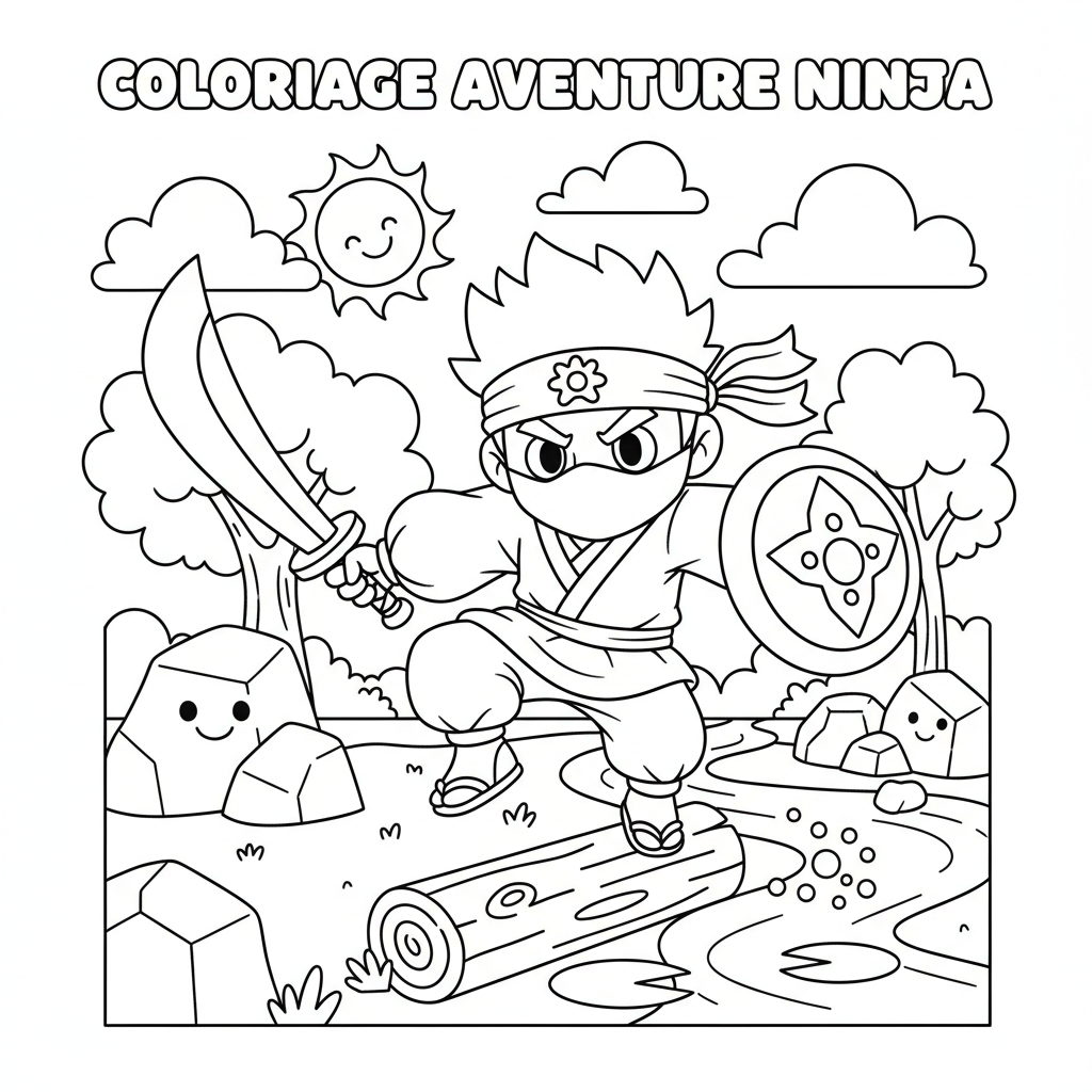 Coloriage coloriage brawl stars kenji 3