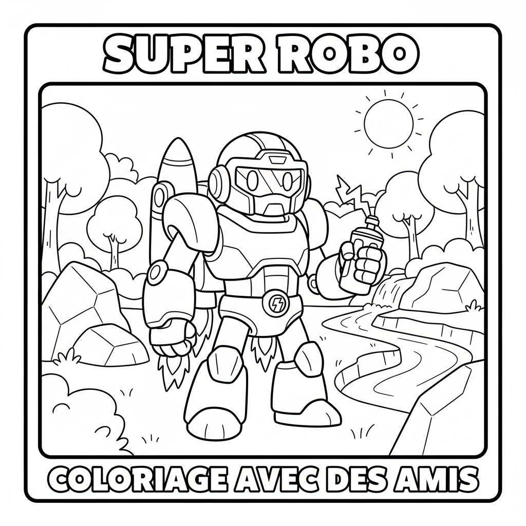 Coloriage coloriage brawl stars surge 3