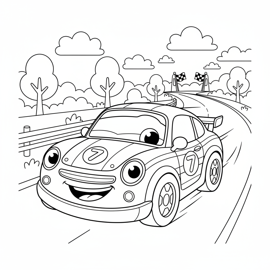 Coloriage coloriage cars 2
