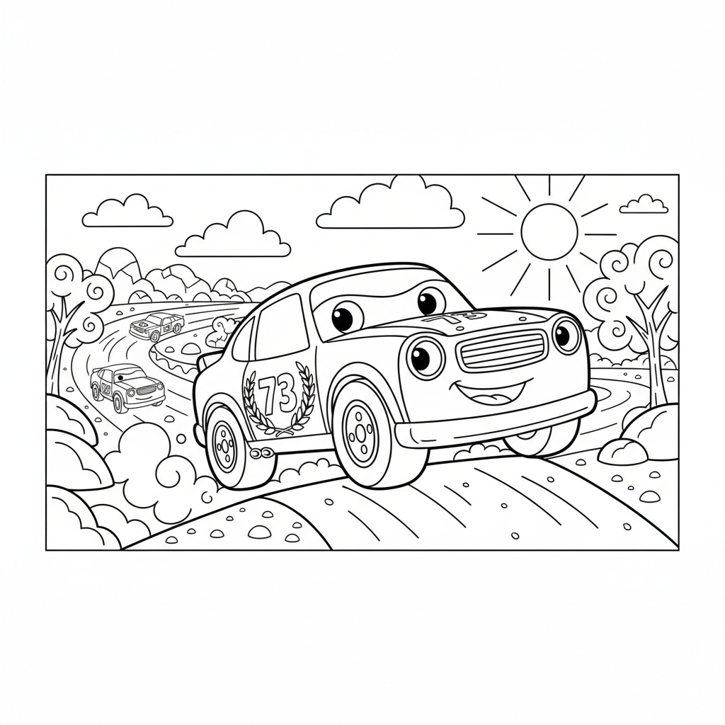 Coloriage coloriage cars 3 2