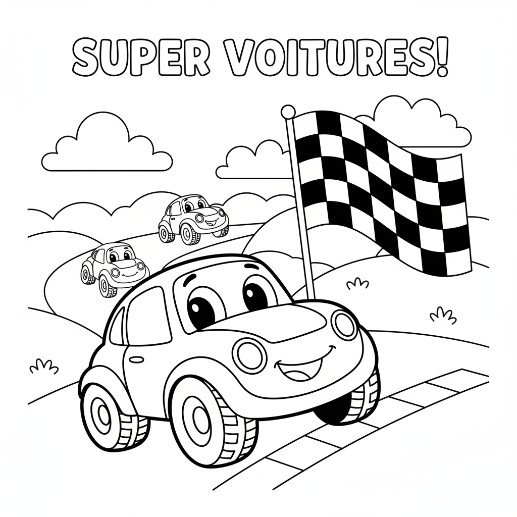 Coloriage coloriage cars à imprimer gratuit