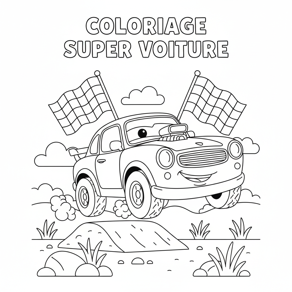 Coloriage coloriage cars à imprimer gratuit 2