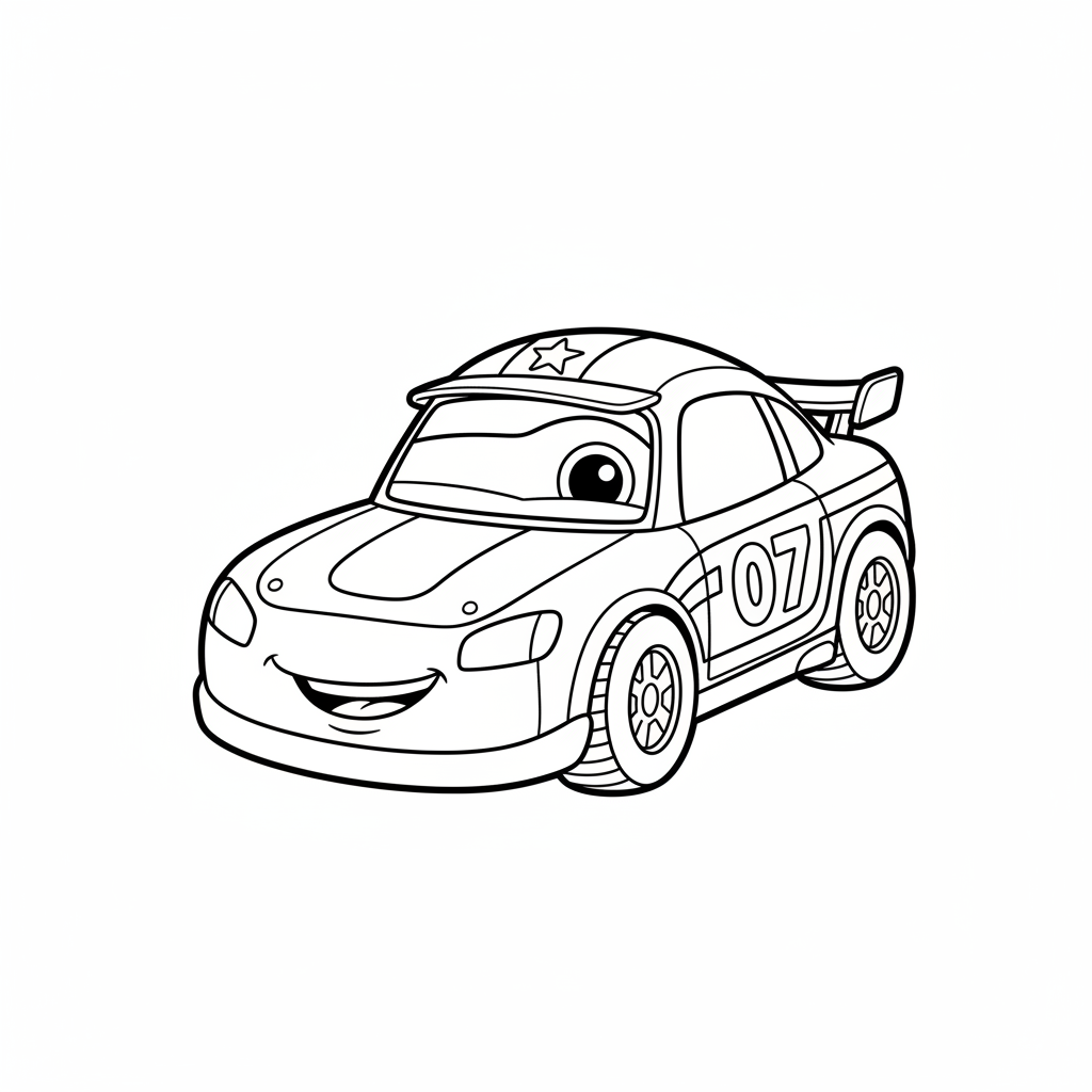 Coloriage coloriage cars à imprimer gratuit 4