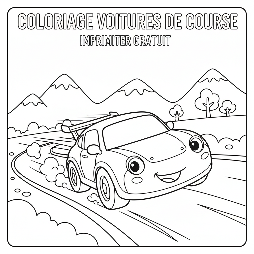 Coloriage coloriage cars à imprimer gratuit 5