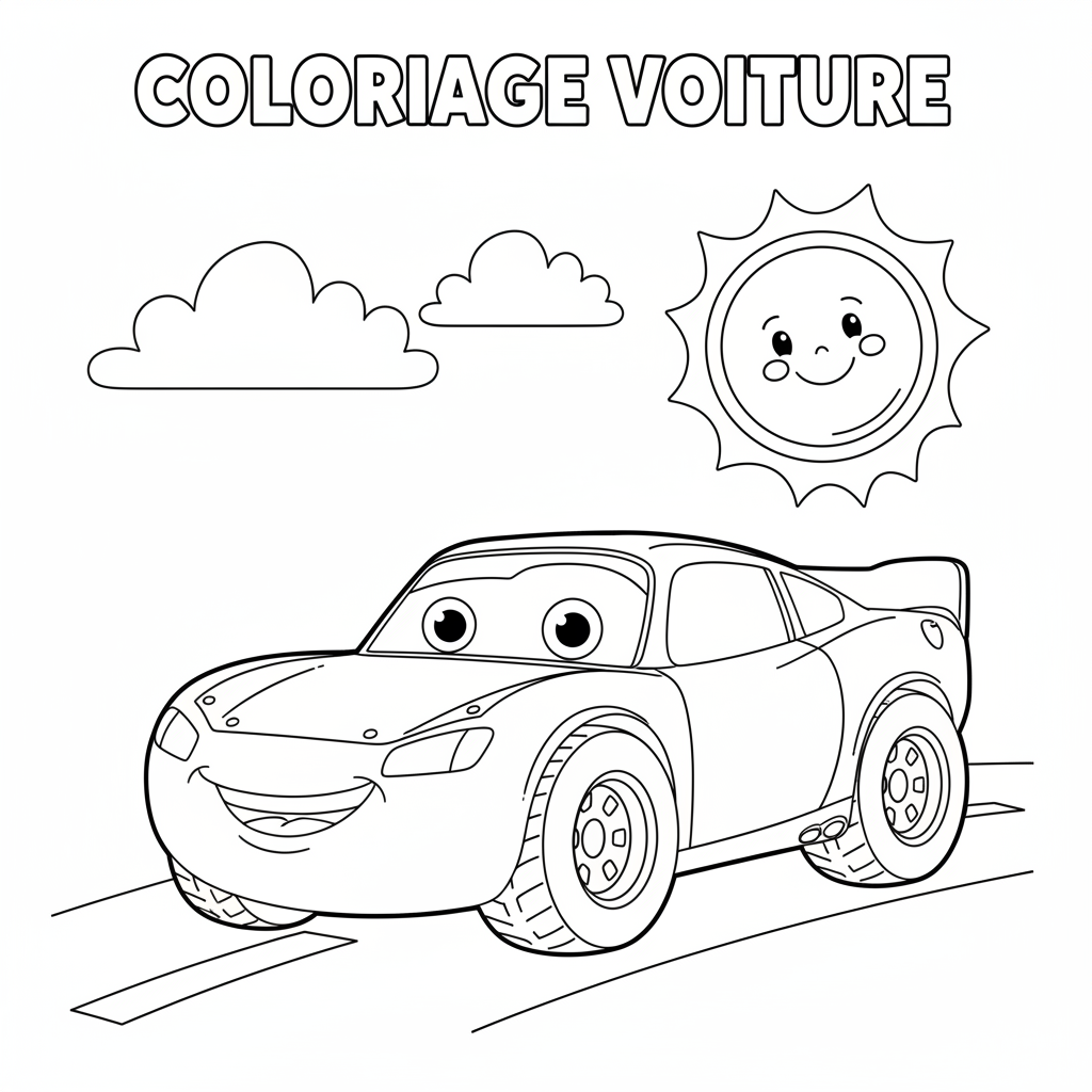 Coloriage coloriage cars imprimer