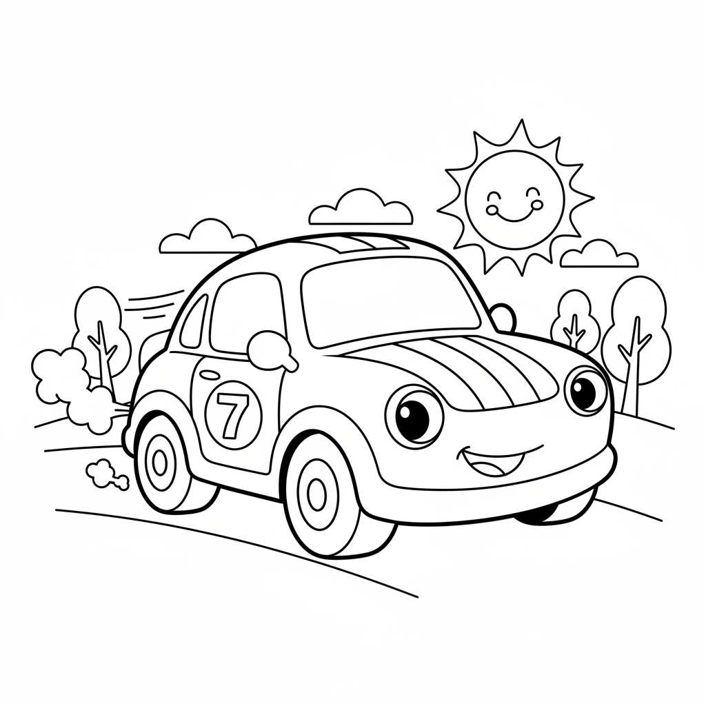 Coloriage coloriage cars imprimer gratuit