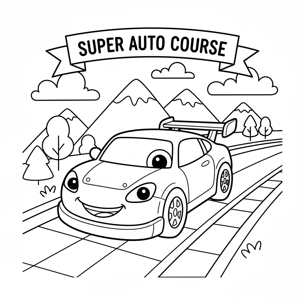 Coloriage coloriage cars imprimer gratuit 2