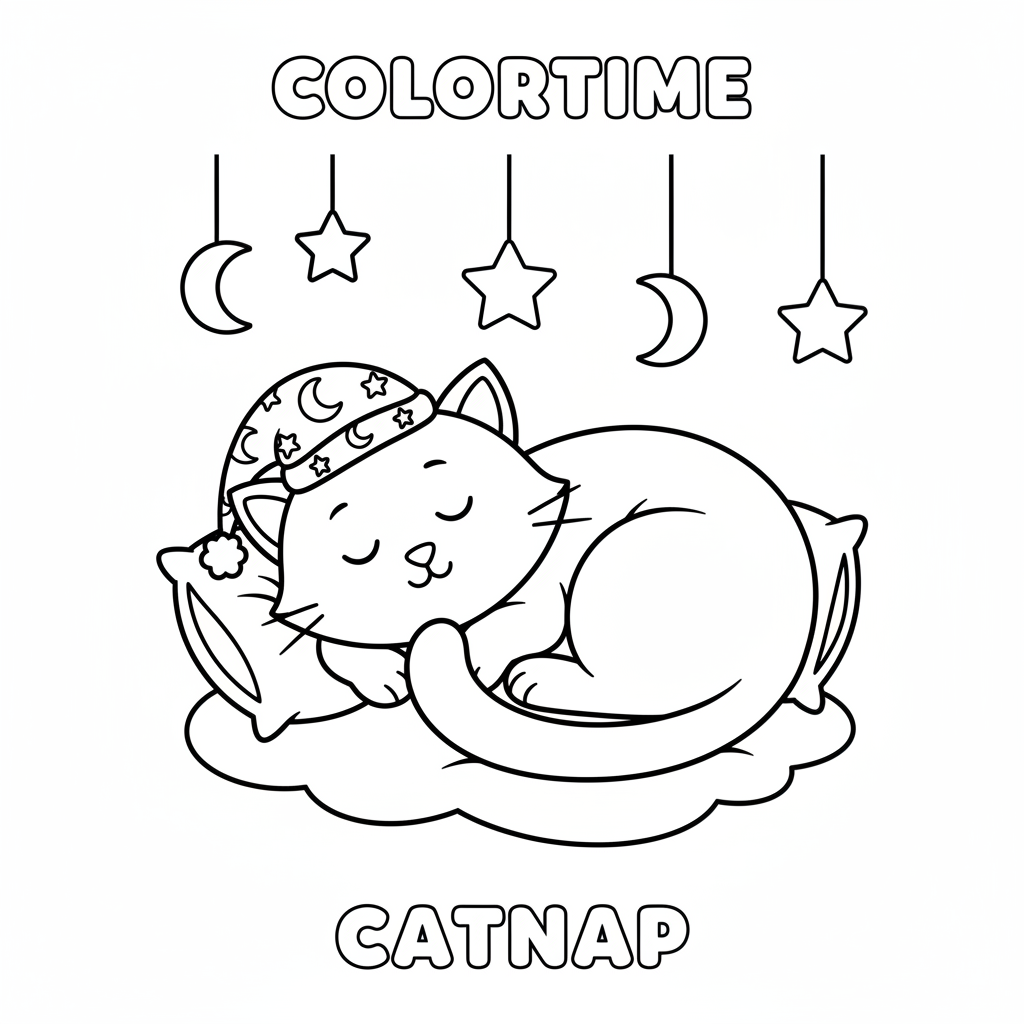 Coloriage Catnap à Imprimer Gratuitement pour Enfants