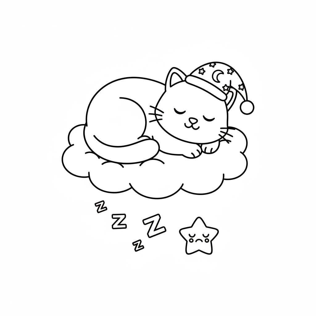 Coloriage coloriage catnap 2