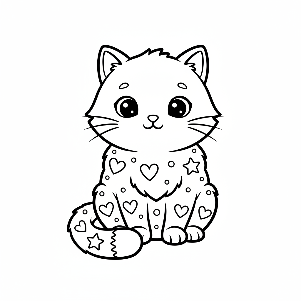 Coloriage Chat Imprimer Gratuit à Imprimer