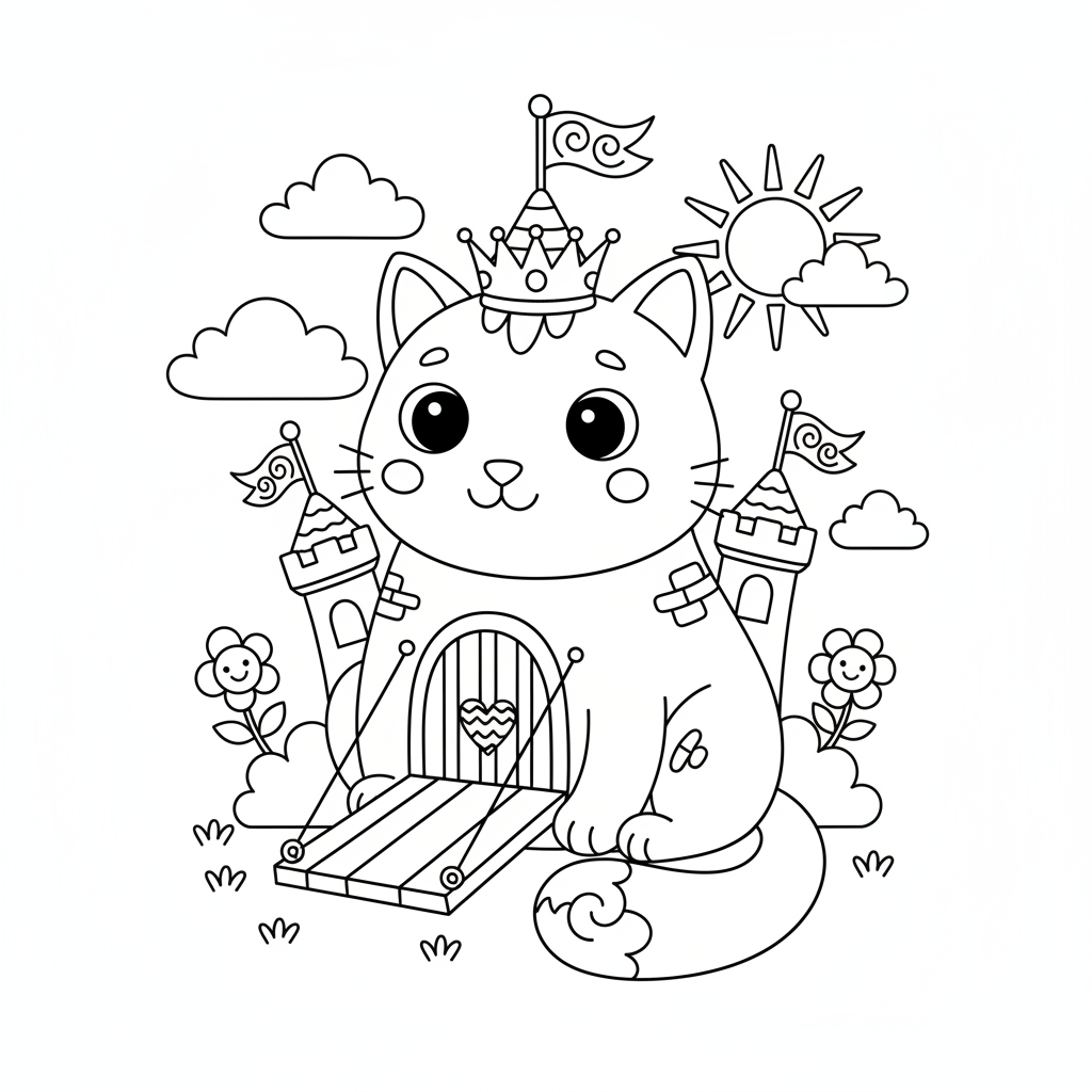 Coloriage coloriage chateaux