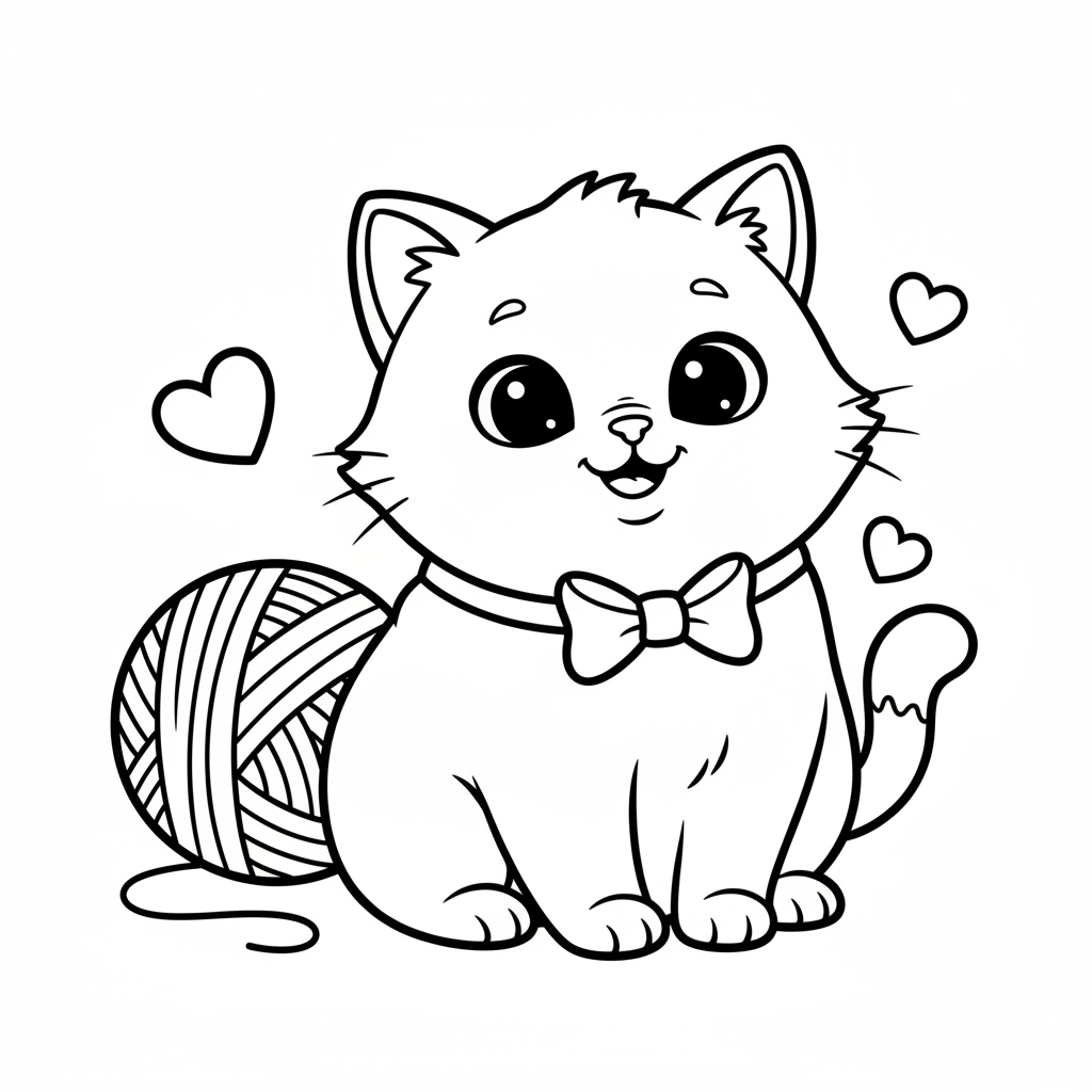 Coloriage coloriage chaton