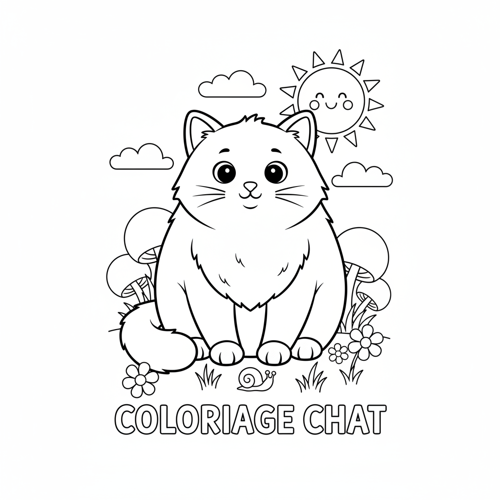 Coloriage coloriage chats et chiens 3