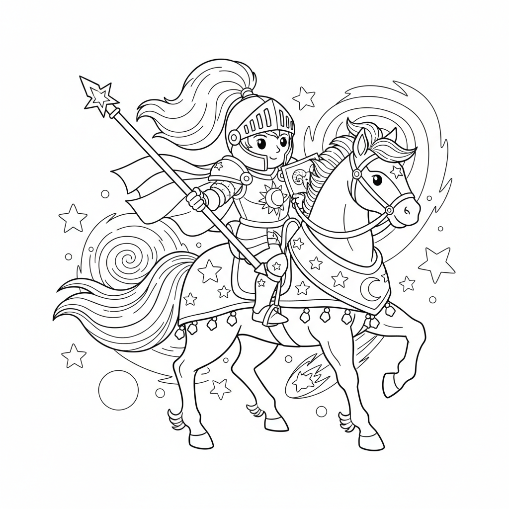 Coloriage coloriage chevalier du zodiaque 2
