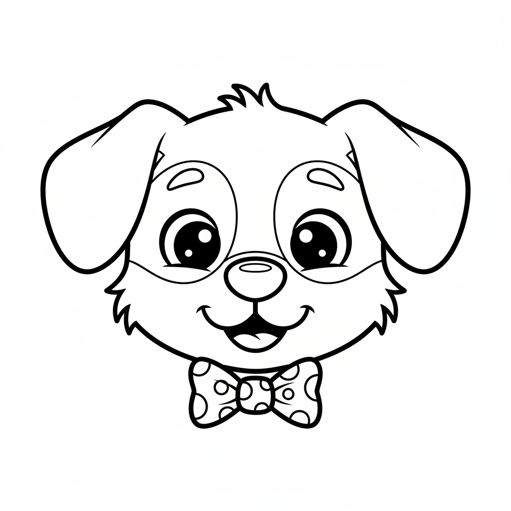 Coloriage coloriage chien a imprimer 4